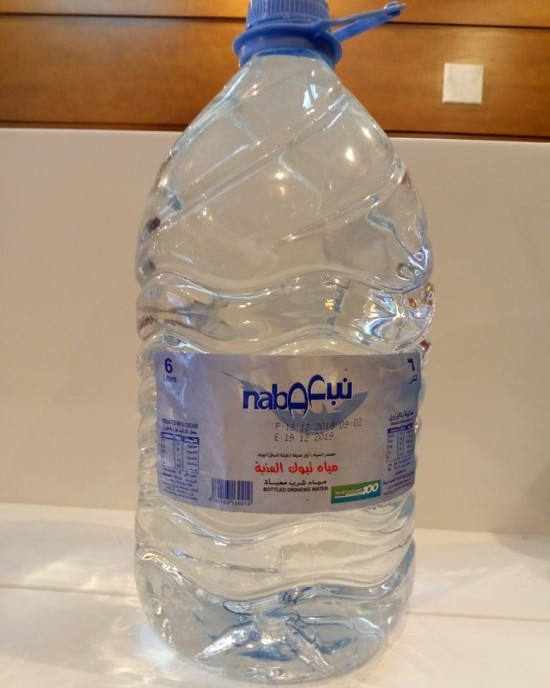 مياه نبع ٦ لتر