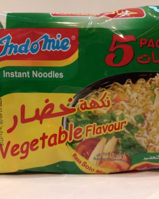 Indomie vegetable flavour 5 paces Indomie vegetable flavour 5 paces