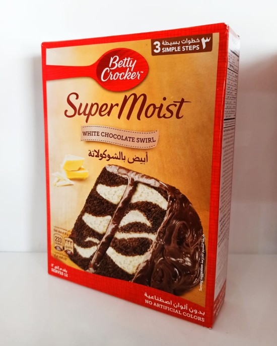 خليط بيتي كروكر ابيض بالشوكلاتة 