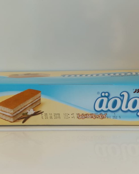 اليمامة كيك فانيليا كرتون