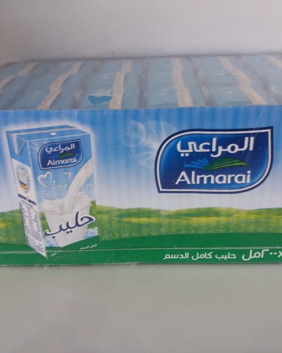 حليب المراعي كامل الدسم 200مل