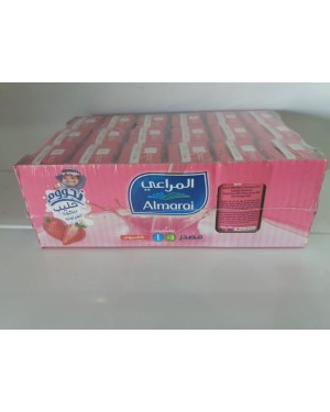 حليب المراعي نجوم بالفراولة 