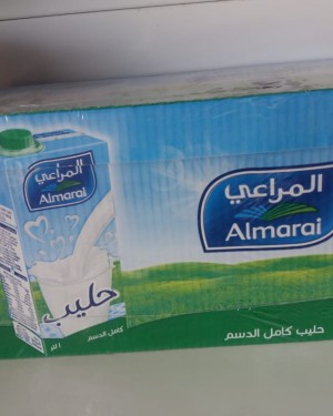 حليب المراعي كامل الدسم 1لتر