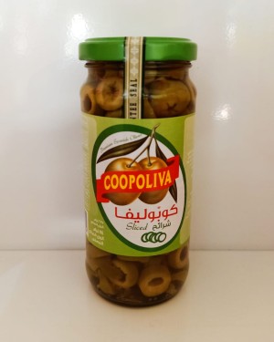 كوبوليفا شرائح الزيتون الاخضر