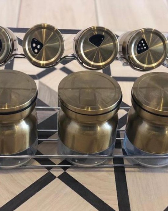 طقم علب مع استاند 