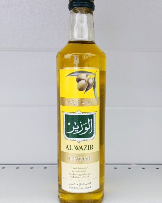 زيت زيتون الوزير 500 مل