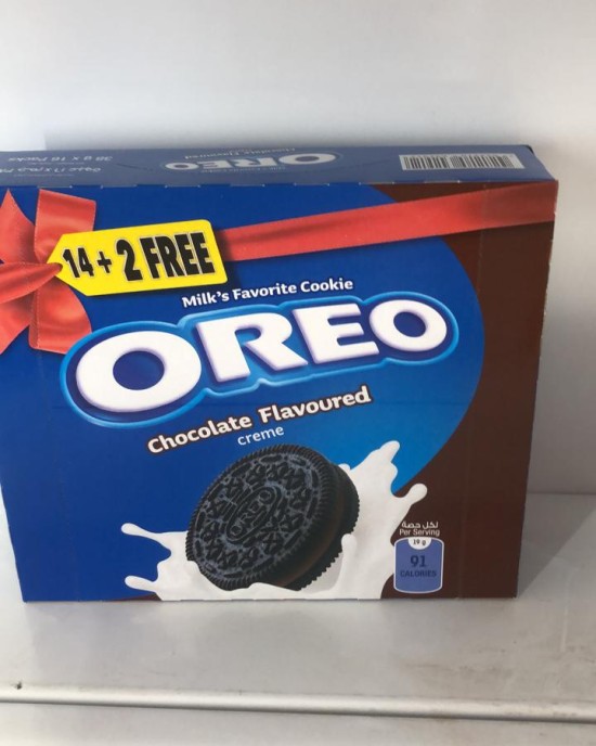 أوريو بحشوة الشكولاتة كرتون