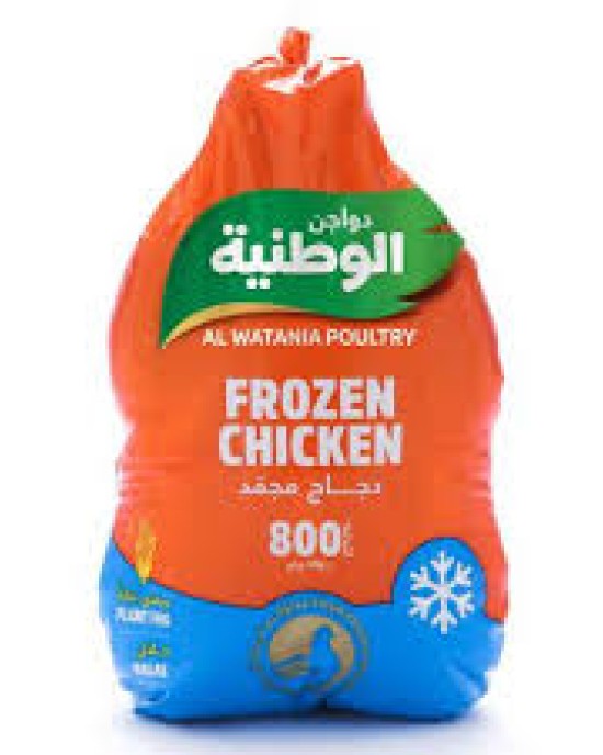 دجاج الوطنية مجمد 800جم