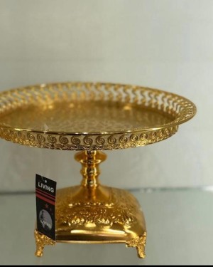 تبسي تقديم ذهبي دائرة