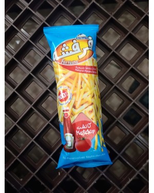 فرفشة عيدان البطاطس بالكاتشب 