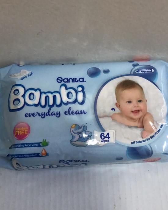 Bambi scented wipes