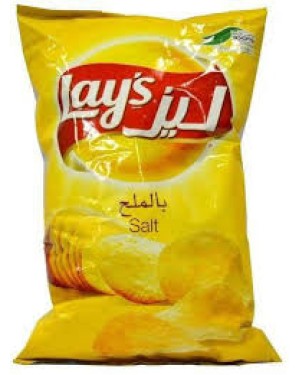 بطاطس ليز كبير بالملح