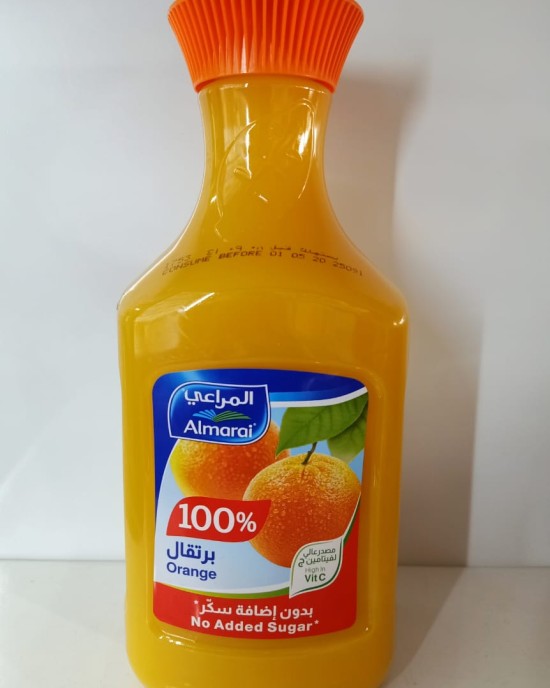 عصير المراعي برتقال