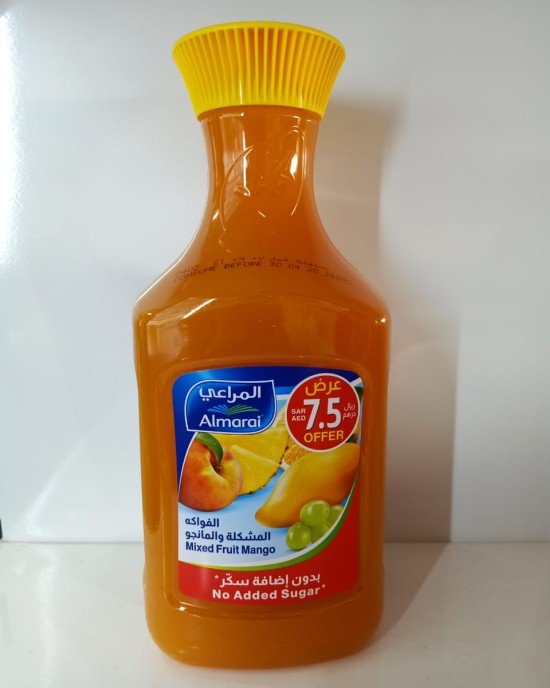 عصير المراعي الفواكه مشكلة والمانجو