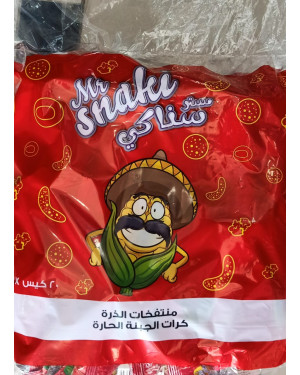 مستر سناكي متنفخات الذرة الجبنة الحارة كيس