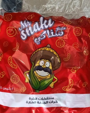 مستر سناكي متنفخات الذرة الجبنة الحارة كيس