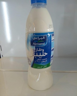 حليب المراعي كامل الدسم ١ لتر