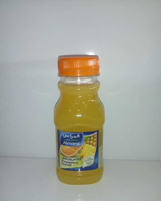 عصير المراعي برتقال وأناناس ١٠٠ مل